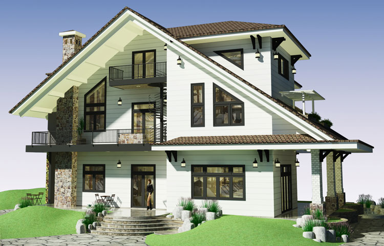 Tổng hợp những mẫu thiết kế biệt thự phố đẹp