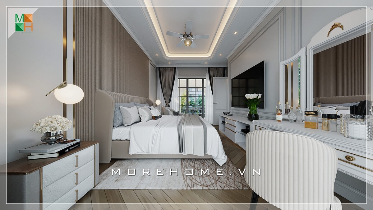 Những bố trí phòng ngủ biệt thự đẹp xuất sắc 
