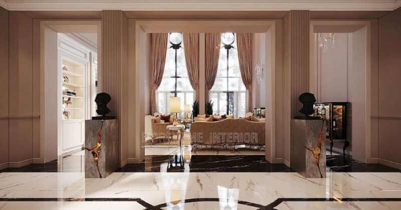 Thiết kế nội thất biệt thự cao cấp đẹp sang trọng Vinhomes Imperia Hải Phòng. Thiết kế nội thất chung cư