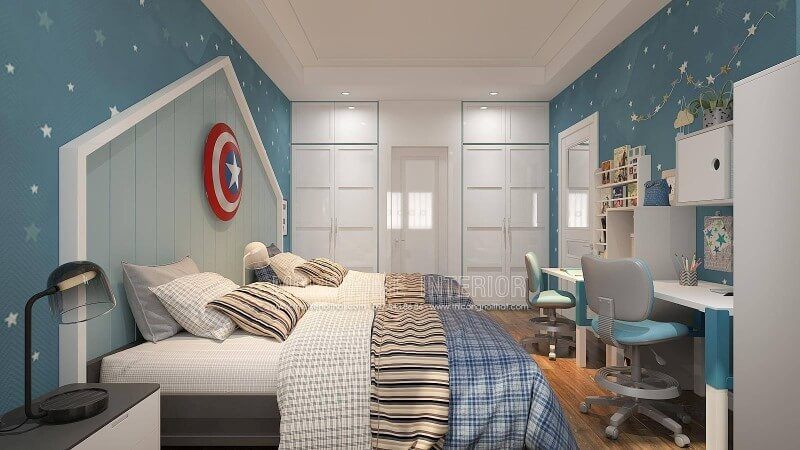 Hình ảnh thiết kế nội thất phòng ngủ tại Hà Nội đầy ấn tượng và tinh tế