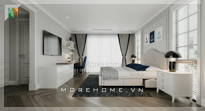 +24 Thiết kế thi công nội thất Hà Nội 3d độc đáo từ Công ty Nội thất uy tín MoreHome