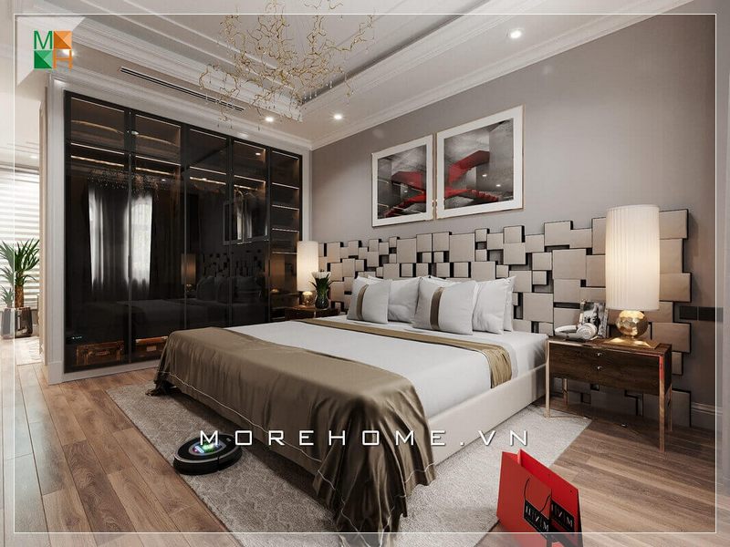 16 Gợi ý bố trí phòng ngủ nhà phố hiện đại, độc đáo